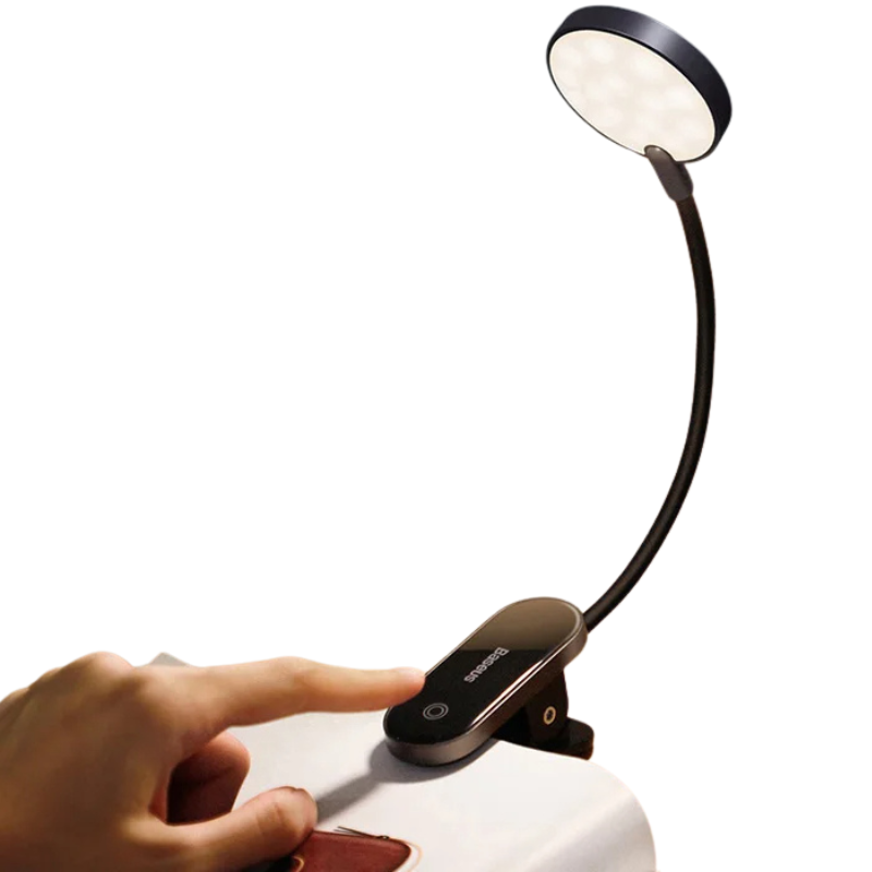 Luminária para leitura - Baseus LED Clip