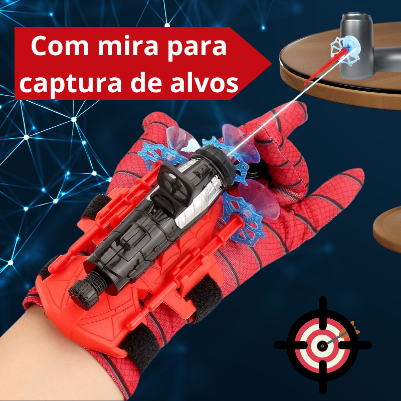 Luva Spider-Man com lançador