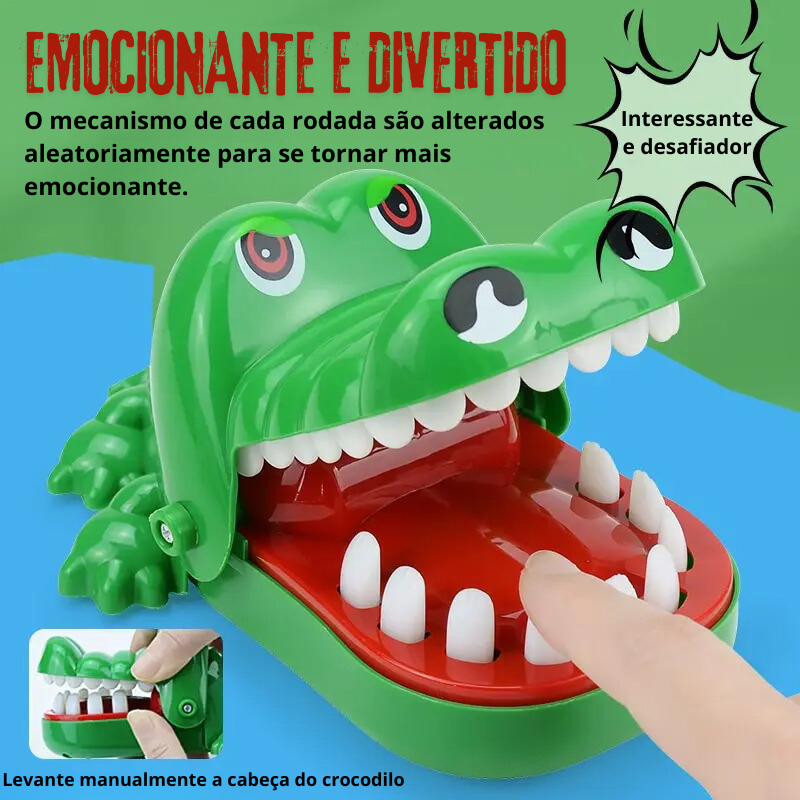 Crocodilo Traiçoeiro - Dente podre