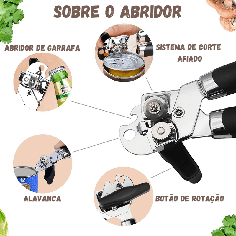 Abridor de latas - Control Premium - Stopnow