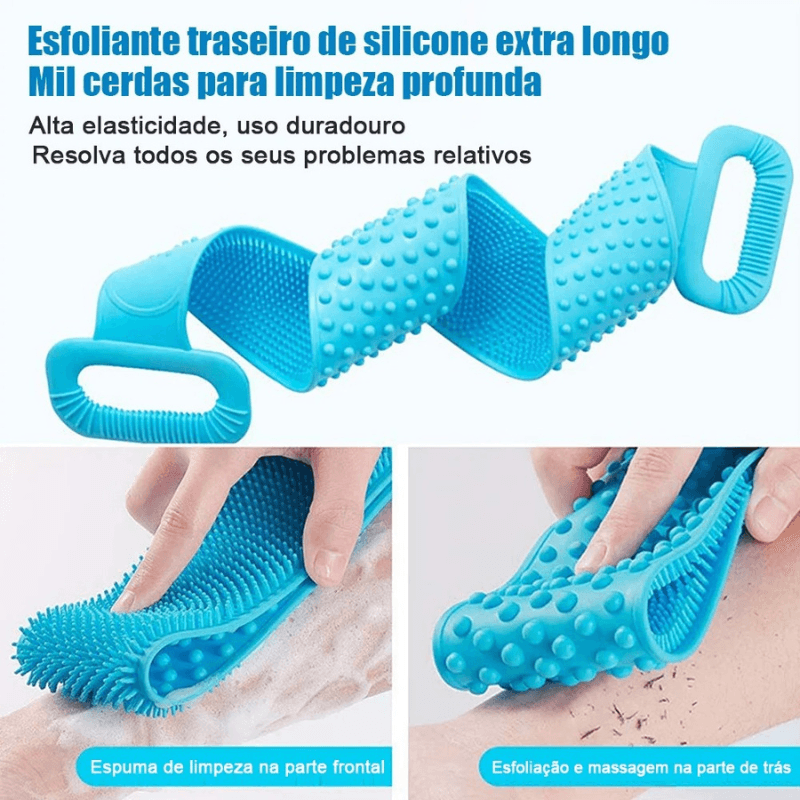 Esponja de silicone para o banho - Magic Cleaning - Stopnow