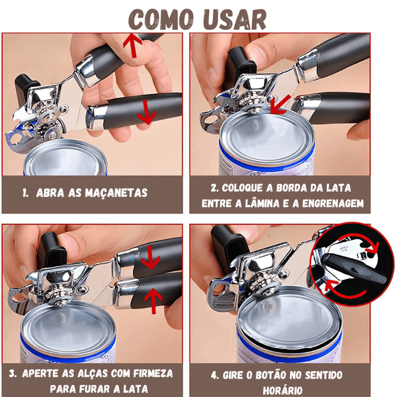 Abridor de latas - Control Premium - Stopnow