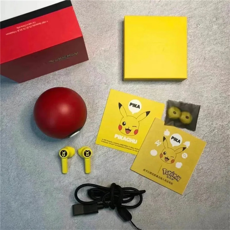 Pokéfone Pikachu - Fone sem fio Bluetooth